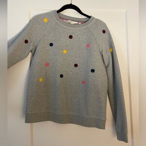 Adorable Boden polka dot sweater